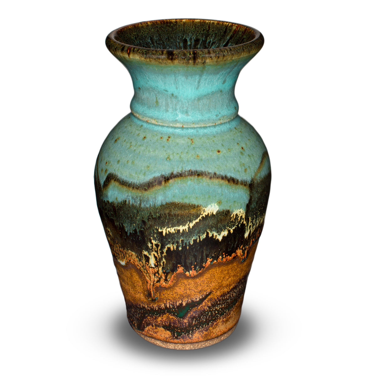 Buy Decorative Vases  Pottery, Turquoise and Minakari