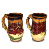 Matched Set of Two  18 oz. Mugs