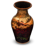 Classic flared-neck vase.  Handmade pottery by Prairie Fire Pottery.  Hand made in the U.S.A from stoneware clay.  This will be a gorgeous table top piece for your room decor.